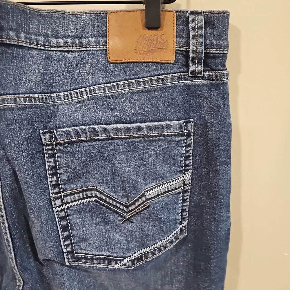 Moonshine Spirit 120 Proof Jeans 38x34 Slim Straight Men's